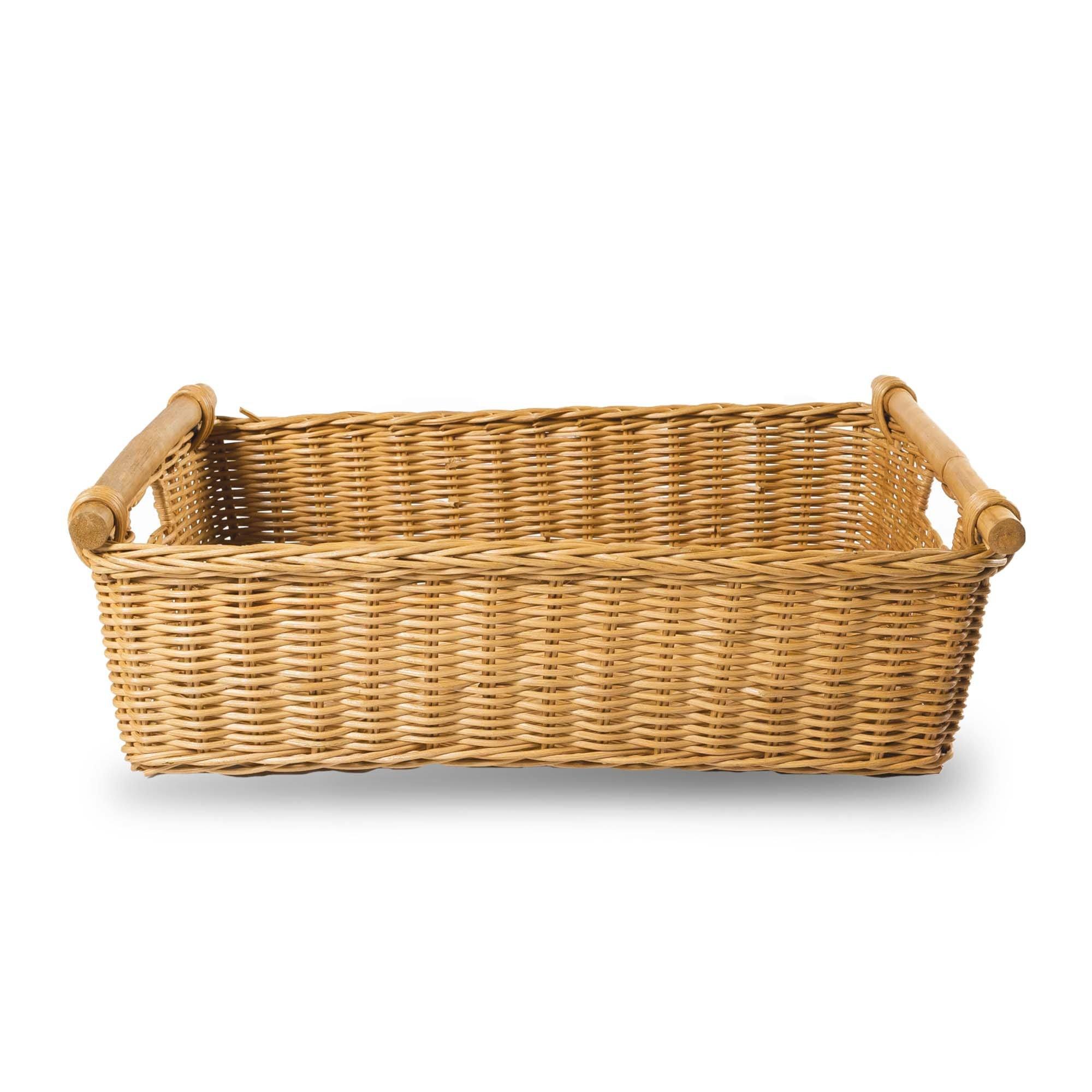 Everyday Low Pole Handle Woven Storage Basket - Image 10