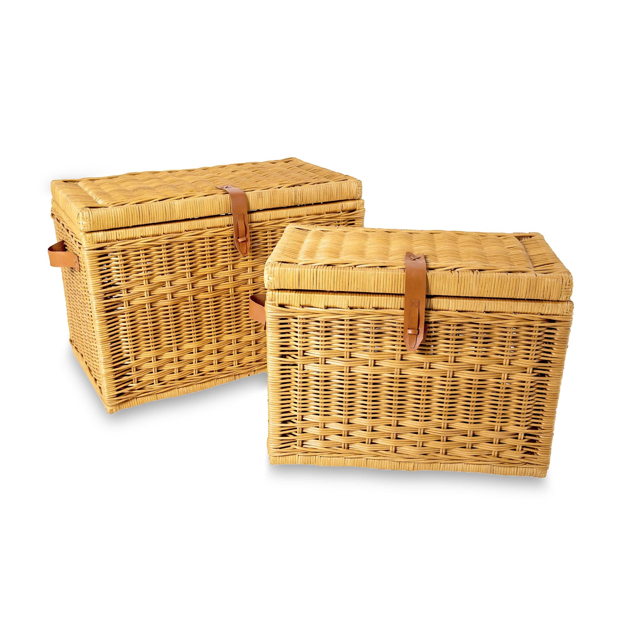 Timeless Wicker Storage Trunk - Image 3