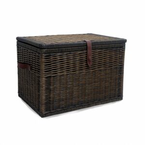 Timeless Wicker Storage Trunk